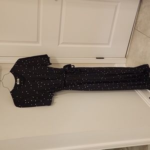 Asos polka dot wide leg jumpsuit